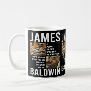 Überraschungsgeschenk James Baldwin Protest Hallow Kaffeetasse