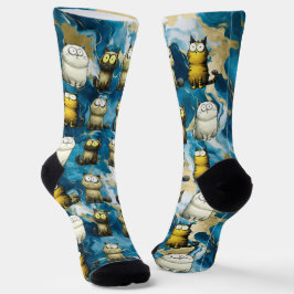 Überraschungskatzen Socken