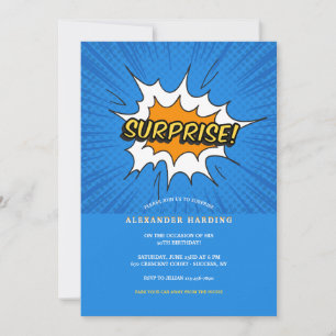 Überraschungsparty Einladung