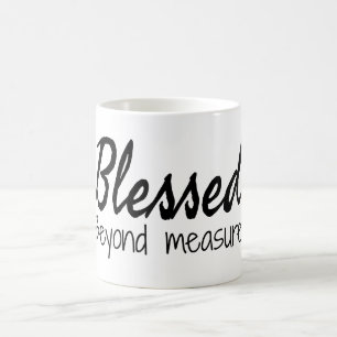 Überreich gesegnet kaffeetasse