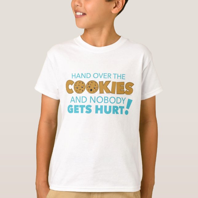 Überreichen Sie den Plätzchen-T - Shirt (Vorderseite)