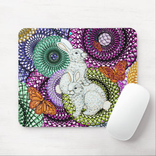Überreichliche Kaninchen Mousepad