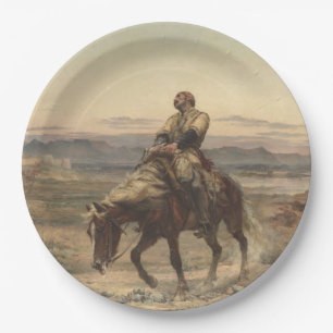 Überreste einer Armee (von Elizabeth Thompson) Pappteller
