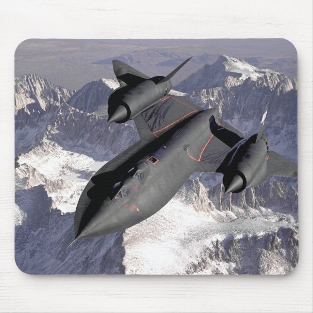 Überschall-Kampfflugzeug Mousepad (Vorne)