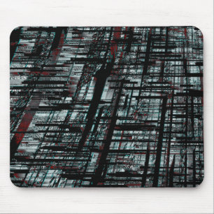 Überschneidende schmale, lineare Ausschnitte schne Mousepad
