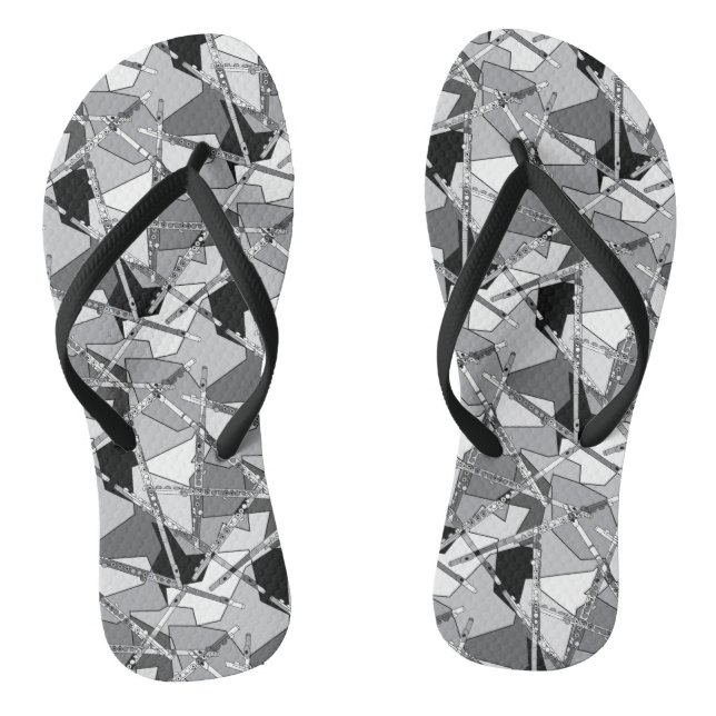 Überschneidung von Flöten Flip Flops (Fußbett)
