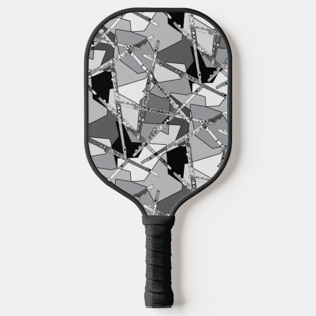 Überschneidung von Flöten Pickleball Schläger (Vorderseite)