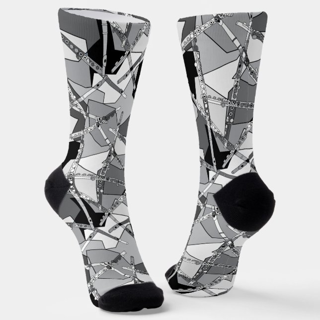 Überschneidung von Flöten Socken (Gewinkelt)