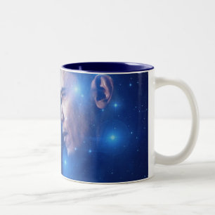 Überschreiten der Fackel, John F. Kennedy Barack Zweifarbige Tasse