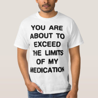 Überschreitet die Grenzen meines T - Shirt als Med