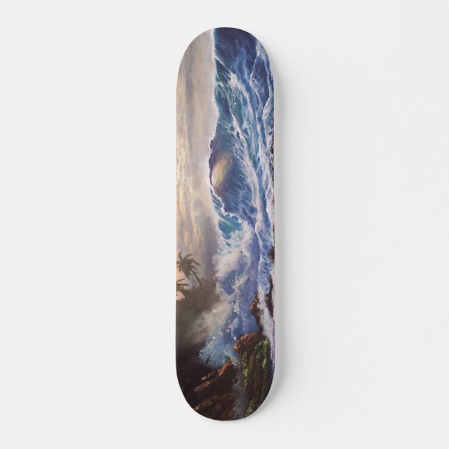 Überschreitung von Schönheit Skateboard (Vorne)