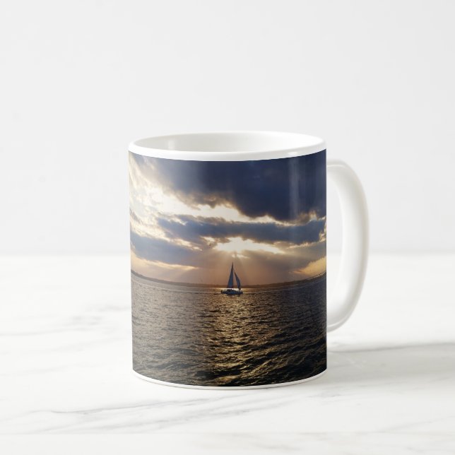 Überschrift für Zuhause auf der Ashley Fluss-Tasse Kaffeetasse (VorderseiteRechts)