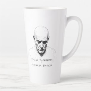 Überschüssige Gedanken? Premium Edition Milchtasse