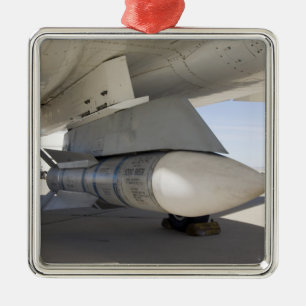 Überschüssige Marine-Phoenix-Raketen Ornament Aus Metall
