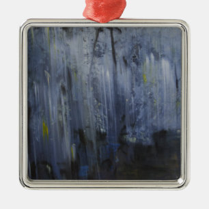 Überschwemmung 2014 silbernes ornament