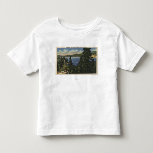 Übersehende Smaragdbucht Kleinkind T-shirt (Vorderseite)