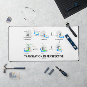 Übersetzung in perspektivem tRNA-Biologie-Protein Schreibtischunterlage