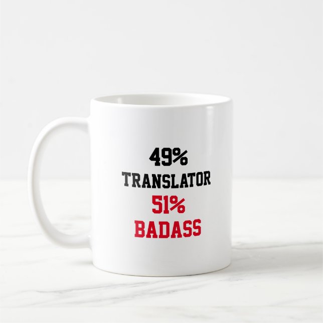 ÜbersetzungsBadass Kaffeetasse (Links)