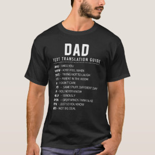 Übersetzungsleitfaden für lustige Väter - Umgangss T-Shirt