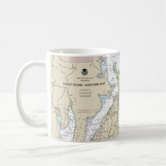 Übersicht 18441 über den Sound-Northern Part Kaffeetasse