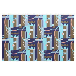 ÜBERSICHT: Art Deco Geometrie, Balorama Lounge Stoff