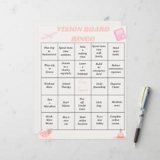 Übersicht über Bingo-Ziele