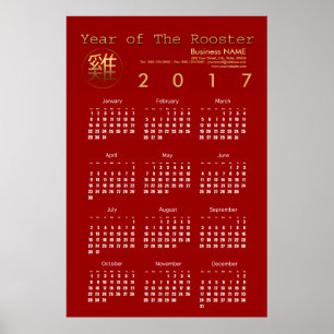 Übersicht über das Geschäftsjahr 2017 XL Poster 1