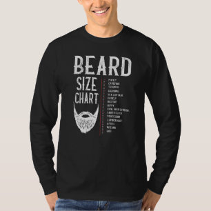 Übersicht über das Längenwachstum des Bartons T-Shirt