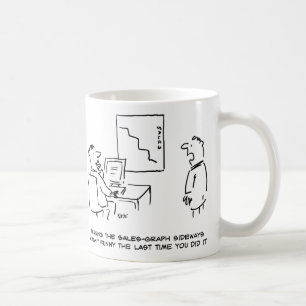 Übersicht über den Verkauf von Büros Kaffeetasse