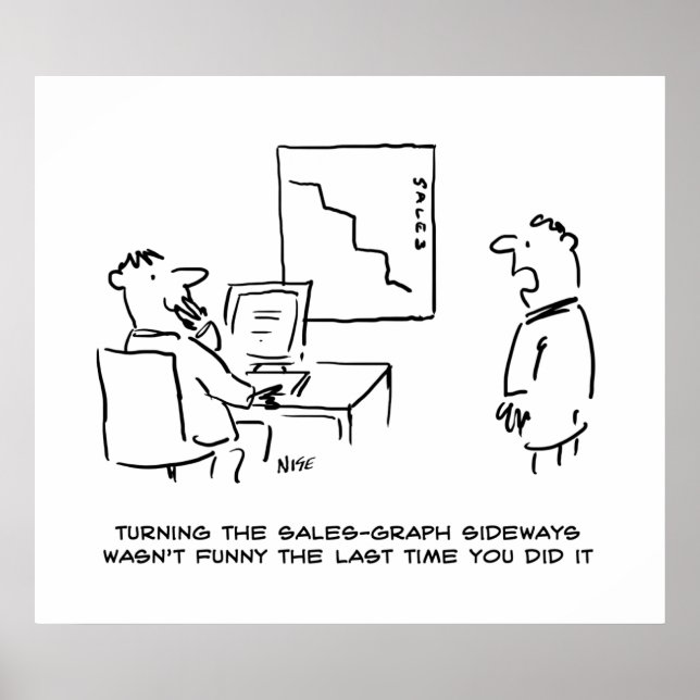 Übersicht über den Verkauf von Büros Poster (Vorne)