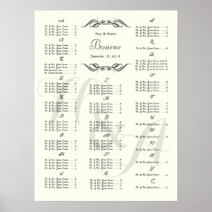 Übersicht über die Hochzeitssondersitzungen Poster