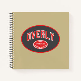 Übersichtlicher weißer Typ Notizbuch