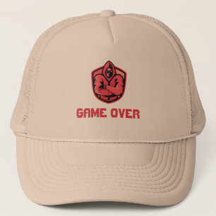 Überspielen   Cooles Personalisiertes Gaming Truckerkappe