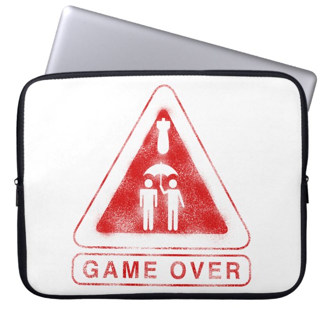 Überspielen Laptopschutzhülle (Vorderseite)
