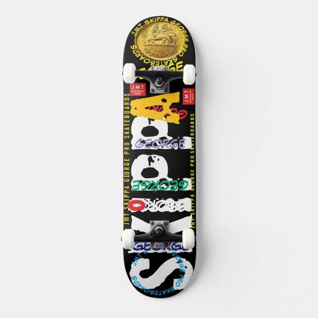 ÜBERSPRING GEORGE SKATEBOARD (Vorderseite)