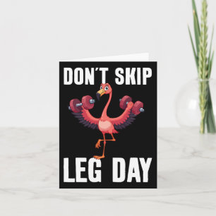 Überspringe den Leg Day nicht Karte