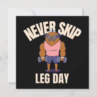 Überspringe nie den Beintag