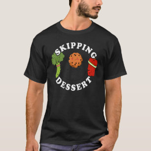 Überspringen Dessertfrauen Doppel Kinder Mädchen s T-Shirt