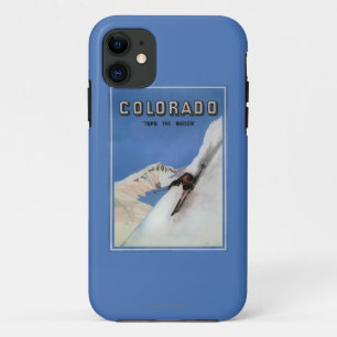 Übersteigt die Nation - Ski fahrendes förderndes Case-Mate iPhone Hülle