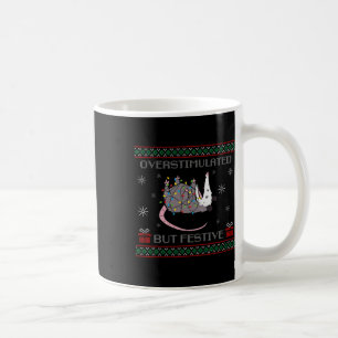 Überstimuliertes aber festliches Possum-Weihnachts Kaffeetasse
