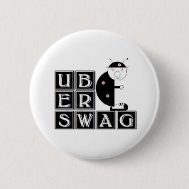 Uberswag ladybird Bernie Button