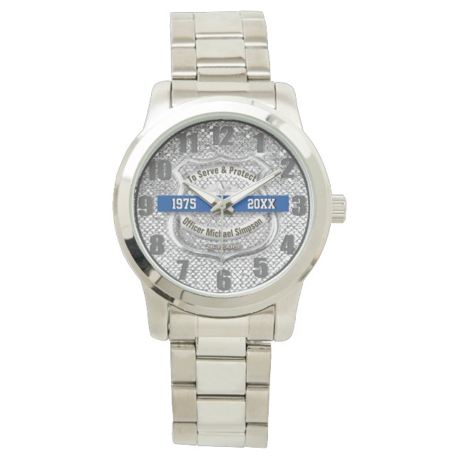 Überwachung der Strafverfolgung Armbanduhr (Vorderseite)