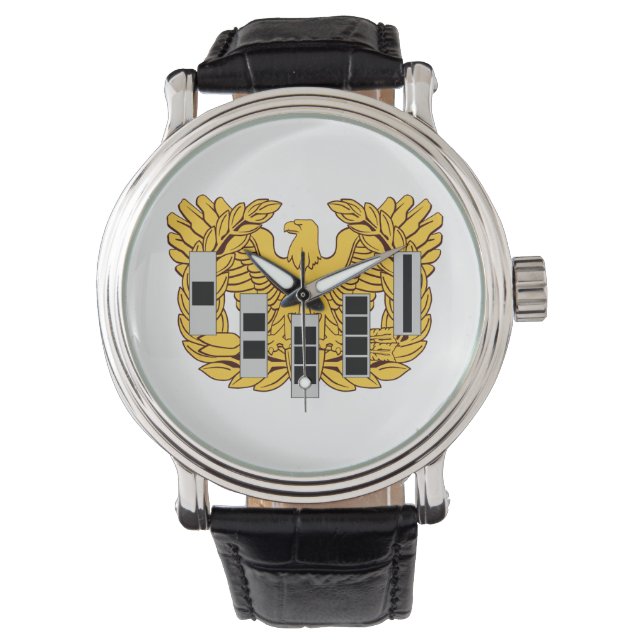 Überwachung durch den Anweisungsbefugten Armbanduhr (Vorderseite)