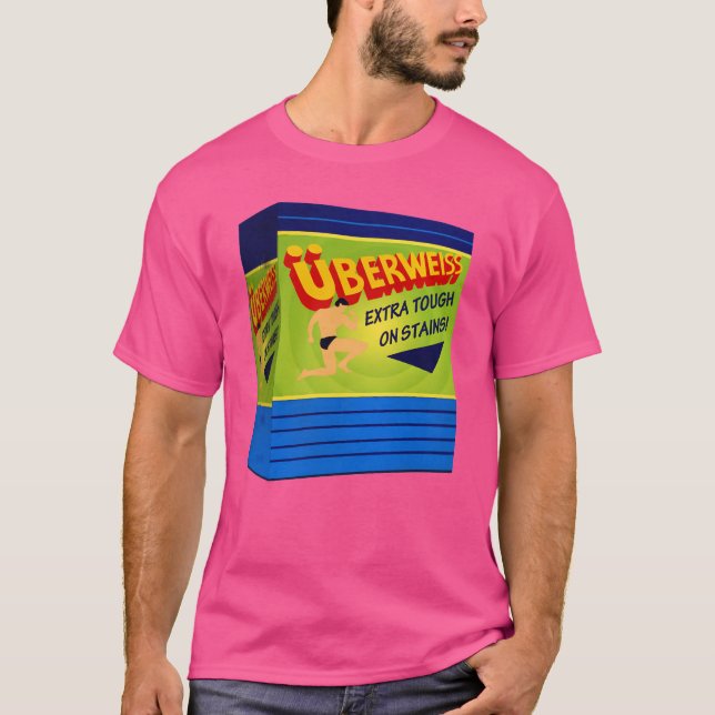 Uberweiss Laundry Detergent retro T-Shirt (Vorderseite)