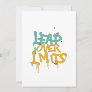 Überwindung des T - Shirt Einladung