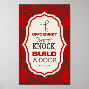 Überwindung von Hindernisse Motivationational Poster