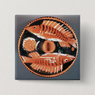 Überziehen Sie zwei Fische, 350 BC darstellen Button