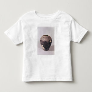 Überzug-Vase verziert mit wallend Linien Kleinkind T-shirt