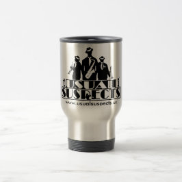 Übliche Verdächtig-Band-Reise-Tasse Reisebecher