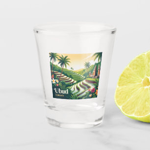 Ubud Indonesien Schnapsglas